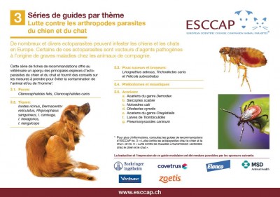 Modular Guides Mg3 Control Of Ectoparasites In Dogs And Cats Esccap